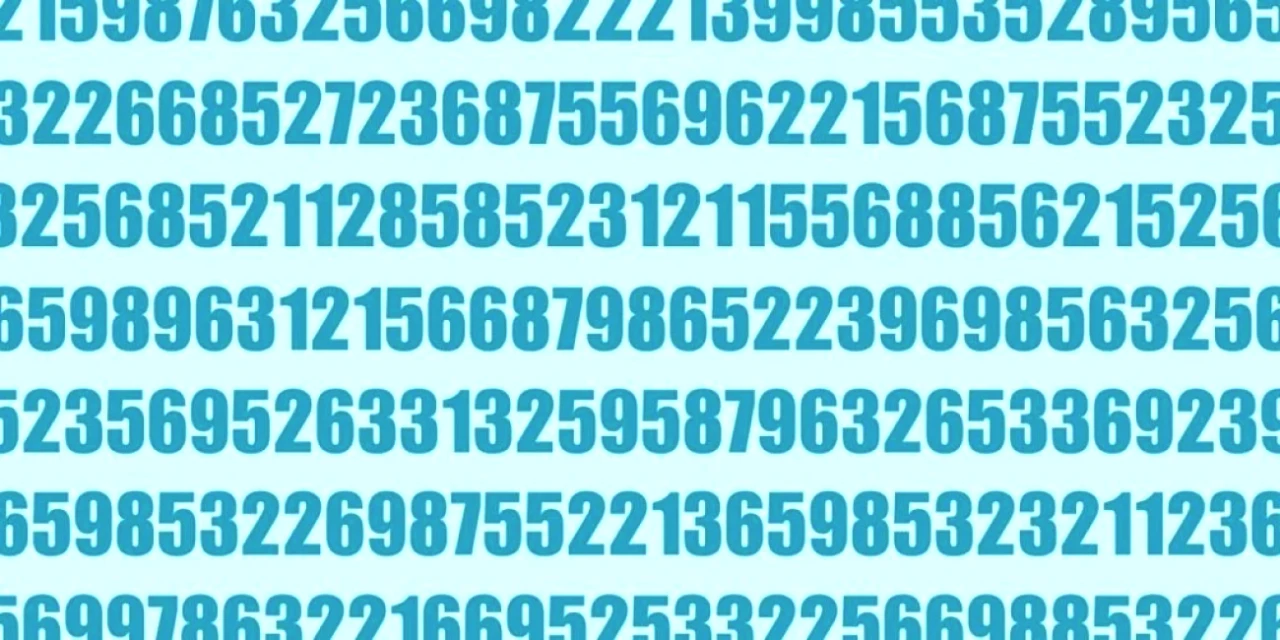 20 Saniyede '4' Sayısını Bulmak İçin Görsel Becerilerinizi Sınayın!